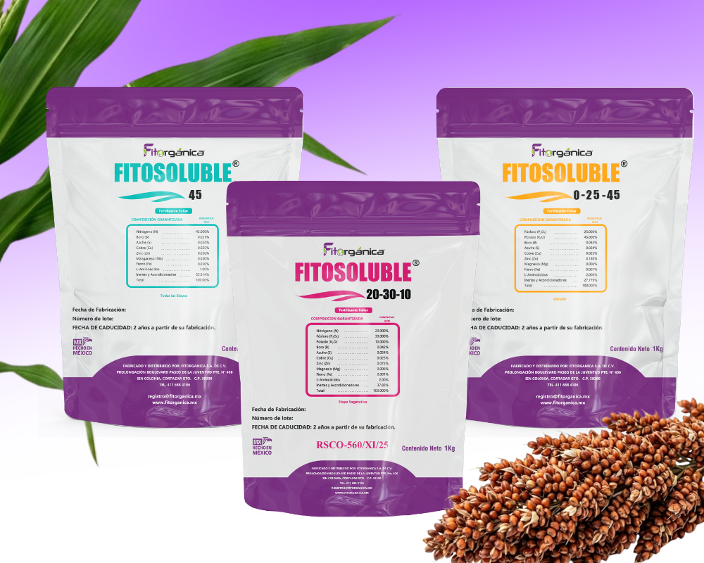 Nutrientes foliares sólidos